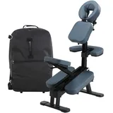 MASTER MASSAGE EQUIPMENT Master Massage Der fortschrittlichste ergonomisch gestaltete Gymlane Massagesessel in Königsblau