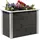 Dobar Hochbeet Two-Tone 108 x 65 x 80 cm Grau/Weiß