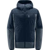 Haglöfs Herren Funktionsjacke Mimic Silver Hood, Steel Blue/Tarn Blue, S