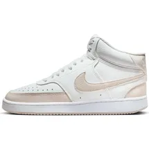 Nike Court Vision Mid Damen Summit White / lt Orewood Brn / White 40