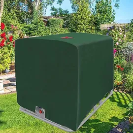 luxuskollektion 1000L IBC Tank Abdeckung 120 x 100 x 116 cm Grün