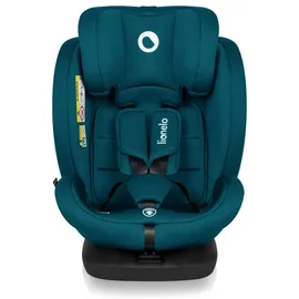 lionelo Bastiaan i-Size Kindersitz ab Geburt 0-36 kg Isofix Top Tether 360 Grad drehbar Rückwärts Vorwärts Seitenschutz 5-Punkt-Sicherheitsgurte Dri-Seat (Blau Indigo)