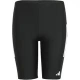 adidas 3-Streifen Kids Jammer-Badehose Black / White 164    