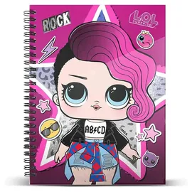 Karactermania Notizbuch LOL Surprise Rock Shine A5