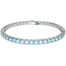 Swarovski Matrix Tennis Armband, Blau Rhodiniert 5660914 Größe XL