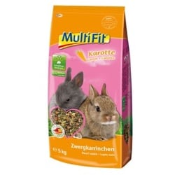 MultiFit für Zwergkaninchen mit Karotte 5 kg