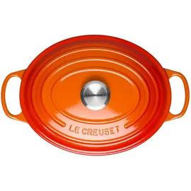 Le Creuset Signature Bräter 27 cm oval ofenrot