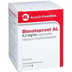 Bimatoprost AL 0,3 mg/ml ATR Lsg.i.Einze 30X0,4 ml