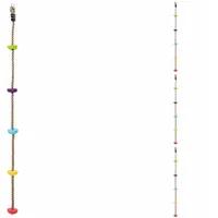 VidaXL Kletterseil für Kinder mit Plattformen 200 cm