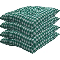 Nyvi Stuhlkissen Genua 38x38 cm 4er Pack Sitzkissen mit