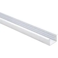Brumberg Segment-LED-Einbauprofil 53759070, 100 mm, alu, weiss lackiert, Maße:
