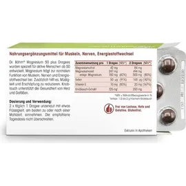 Dr. Böhm Magnesium 50 plus Dragees 60 St.