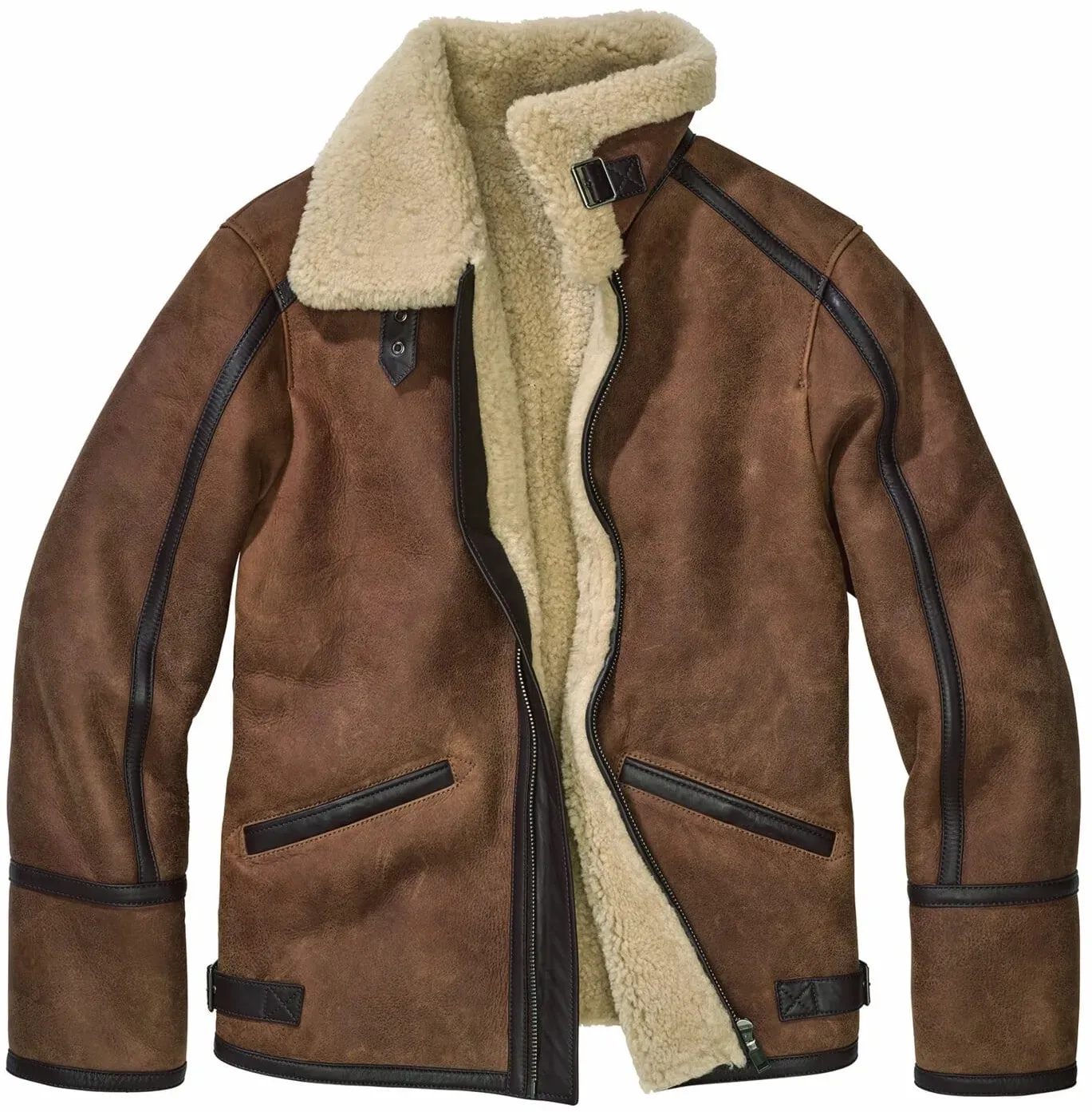 Lammfelljacke Aviator - 48
