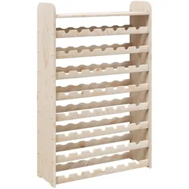 vidaXL Weinregal 72,5 x 25 x 111,5 cm Braun