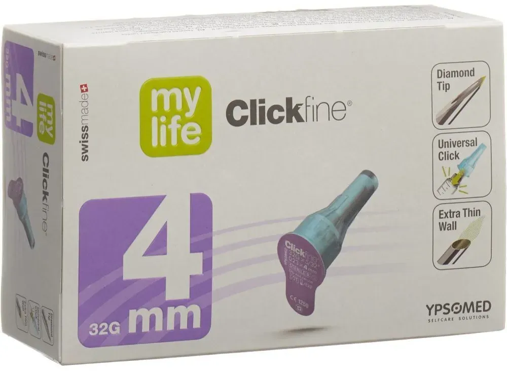 Mylife Clickfine® Pen-Nadeln 4mm 32G