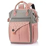 RJEU Damen-Rucksack, Laptop-Rucksack, 39,6 cm (15,6 Zoll), mit USB-Ladeanschluss, wasserdicht, für Damen, Muttertag