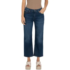 MAC Culotte Jeans in Mittelblau aus leichtem Denim-D38