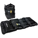 Gewichtsmanschetten Set 2 x 5,0 kg - schwarz