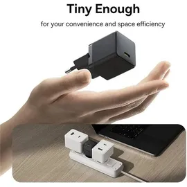 Baseus 30W USB-C Wandladegerät - Schwarz