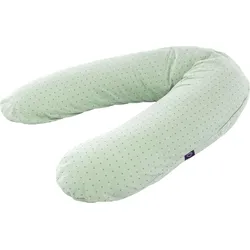 Stillkissen TRÄUMELAND "Kissen Twister grün", grün (hellgrün), B:16cm H:10cm L:190cm, Baumwolle, Funktionskissen, vielseitige Anwendungsmöglichkeiten