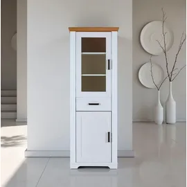 Interlink Inter Link Vitrine Maluno Holz Weiß