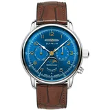 Zeppelin Méditerranée Blau Chronograph Edelstahl 42 mm 96363