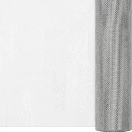 vidaXL Fliegengitter mit Edelstahl 60 x 500 cm Silber