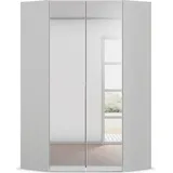 OTTO home Eckschrank AGORDO 117 x 210 x 117 cm Grau