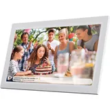 Denver Frameo PFF-1503 weiss 39,62 cm (15,6 Zoll) Bilderrahmen (16GB Speicher, 1920 x 1080 Pixel, 16:9 Seitenverhältnis)