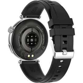 knauermann PRO 4 Mini 41mm Schwarz Silikonband Schwarz
