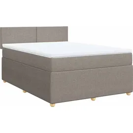 vidaXL Leanora 140 x 200 cm Taupe