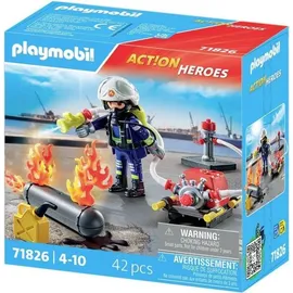 Playmobil Action Löschung eines Gastanks 71826