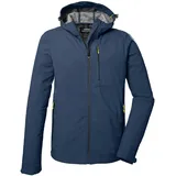 KILLTEC Herren Softshelljacke/Outdoorjacke mit Kapuze KOS 259 MN SFTSHLL JCKT, dunkelblau, M