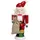 Seiffener Volkskunst Nussknacker Weihnachtsmann 21 cm rot