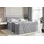 altdecor Boxspringbett ERNINA-Z KING - 160x200 - H3/H4 - Hellgrau
