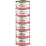 Almo Nature HFC Jelly Megapack, Nassnahrung für Katzen - Lachs in Gelee