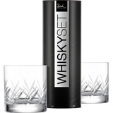 Eisch Whiskyglas GENTLEMAN, Kristallglas, Handarbeit, geschliffen, 400 ml, 2-teilig, Made in Germany weiß
