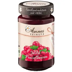 Annes Feinste Wild Preiselbeeren Auslese Bio 250 g