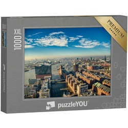 puzzleYOU Puzzle Puzzle 1000 Teile XXL „Elbphilharmonie, Hamburg“, 1000 Puzzleteile, puzzleYOU-Kollektionen Elbphilharmonie