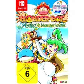Wonder Boy: Asha in Monster World - Nintendo Switch - Platformer - PEGI 7