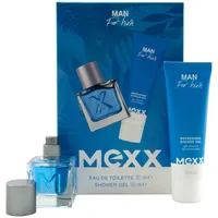 Mexx Geschenkset Man For Him 1 Set = 1 x 30ml Edt Spray + 1 x 50ml Shower Gel