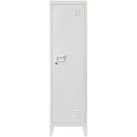[en.casa] Einzelspind Kurikka 38 x 137 x 38 cm Weiß