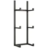 Marrakesch Orient & Mediterran Interior Ziegelform Wandhalter Merita 3 Metallhalter 22 x 16,5 x 65,5 cm,