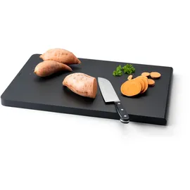 Continenta Hackbrett Schneidebrett Zellulosefaser 1-tlg. 53 x 35 cm Schwarz