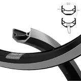 RYDE Felge Andra 40 25-507, Schwarz, 32 Loch, Vl=8,5, Ryde, 600254
