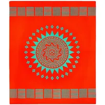 Le Comptoir de la Plage Strandtuch 140 x 170 cm orange