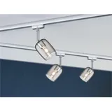 Paulmann URail Blossom Basisset G9 max. 4x10W dimmbar 230V Chrom matt Rauch