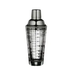 Cilio Cocktailshaker mit Rezepten 200 300 , Volumen: 400 ml