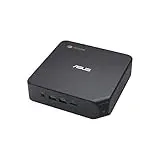 ASUS CHROMEBOX4-G5007UN Mini Desktop PC (Intel Core i5-10210U, integrierte Intel HD Grafik, 8GB DDR4 Speicher, 128GB M.2 SATA SSD, Chrome OS) schwarz