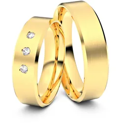 Trauringe Herten 585er Gelbgold - 9114